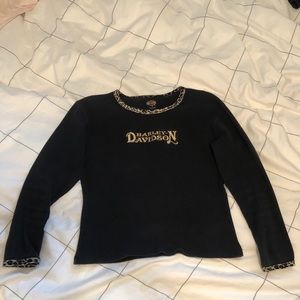 Vintage Harley Davidson Long Sleeve Shirt